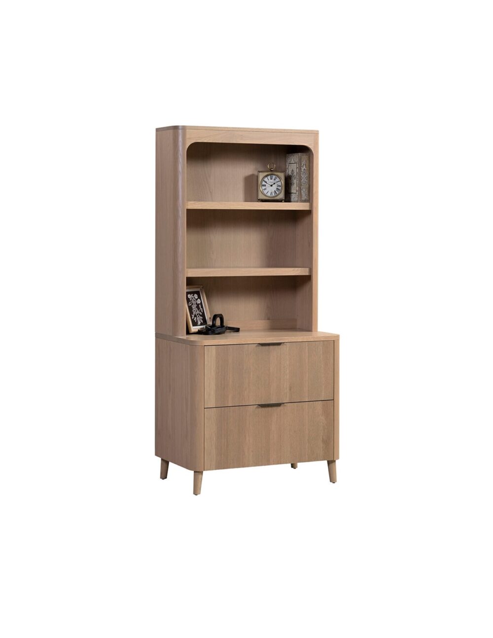 Bayport Lateral File & Bookshelf