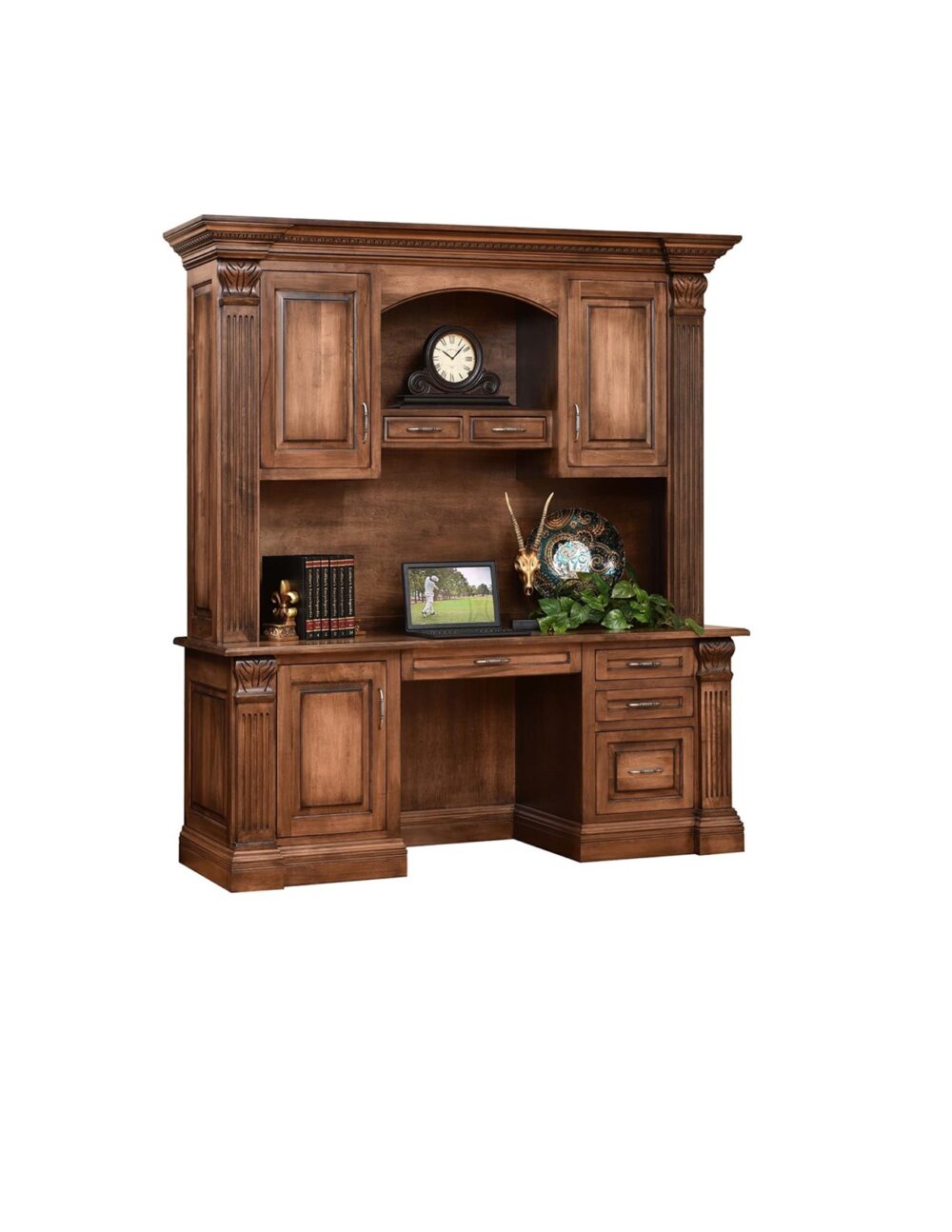 Montereau U Shaped Desk & Hutch - Image 2